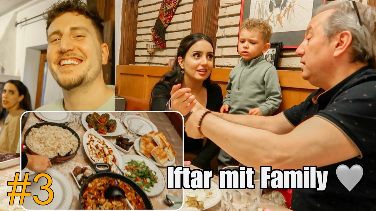 IFTAR MIT DER FAMILY 🥰 RAMADAN VLOG 3 - Ebru & Tuncay