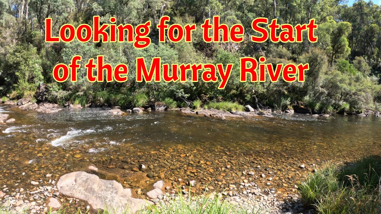 Looking for the Start of the Murray River (Travelling Australia)