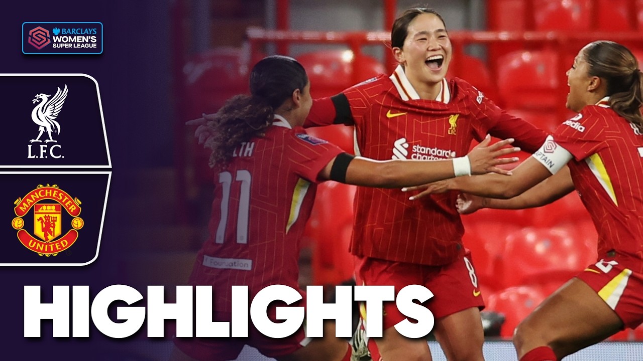 Liverpool Dominate Man Utd at Anfield | Liverpool v Manchester United Highlights | BWSL 24-25