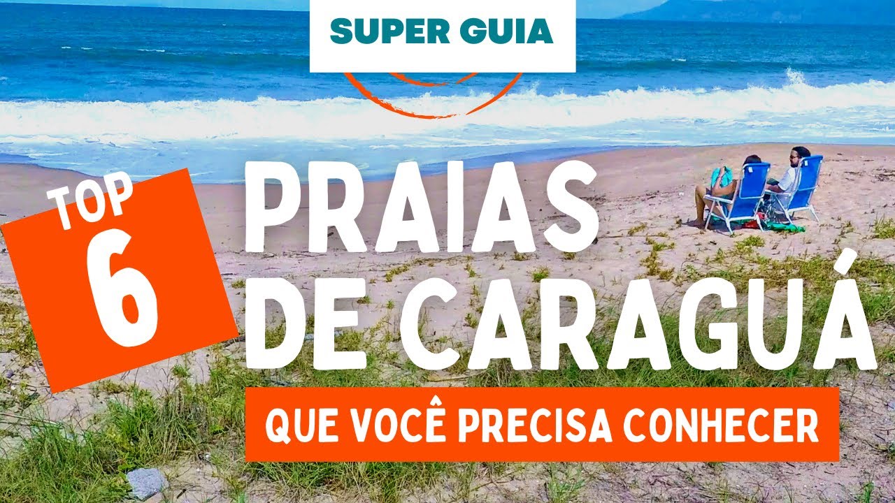 PRAIAS DE CARAGUATATUBA: 6 praias de Caraguatatuba e links para páginas das praias com muitas dicas