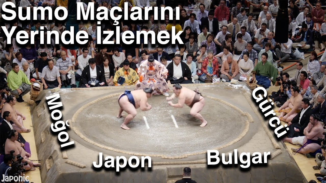 SUMO Maçlarına GİTTİM! Moğol, Bulgar, Gürcü, Japon Sumocular ve Maaşları | Japonic