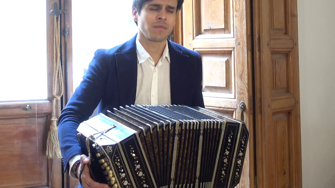 BACH violin sonata BWV 1003 Bandoneon