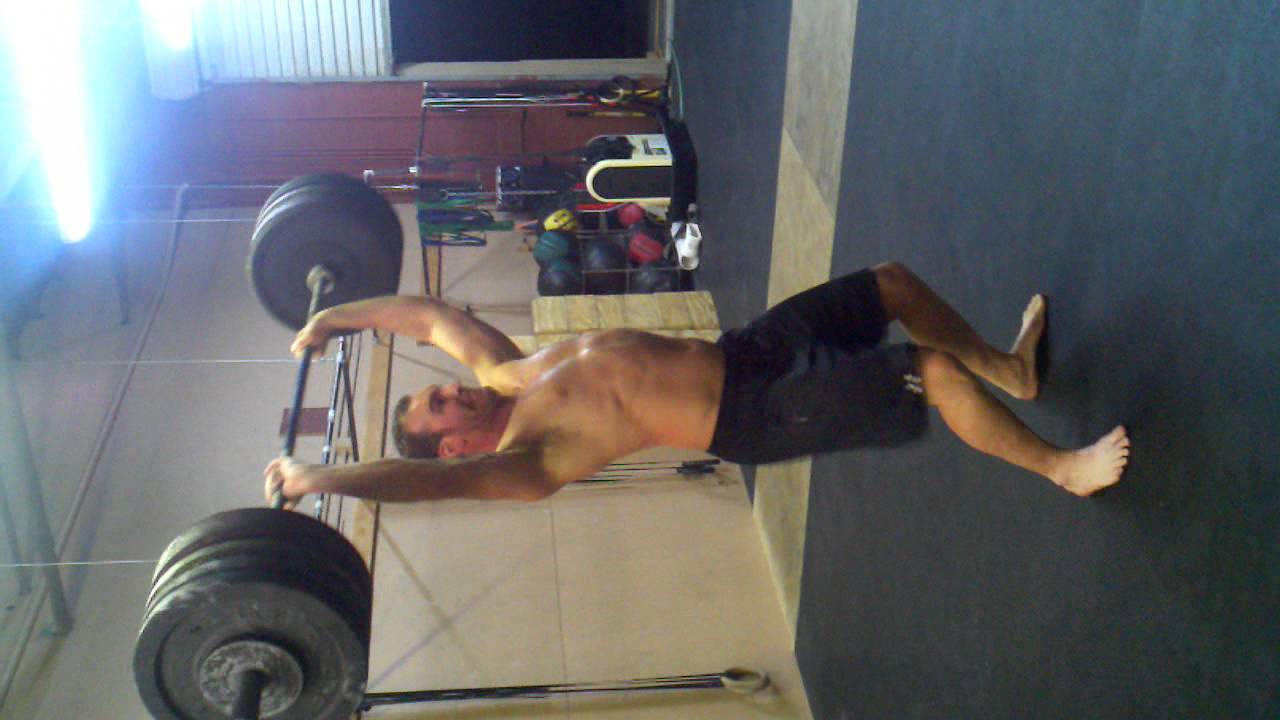 Rich Hale 235lb Clean & Jerk