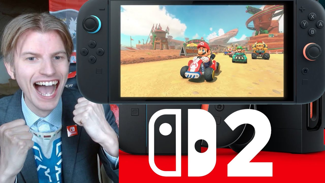 Nintendo Switch 2 First Look Trailer REACTION!