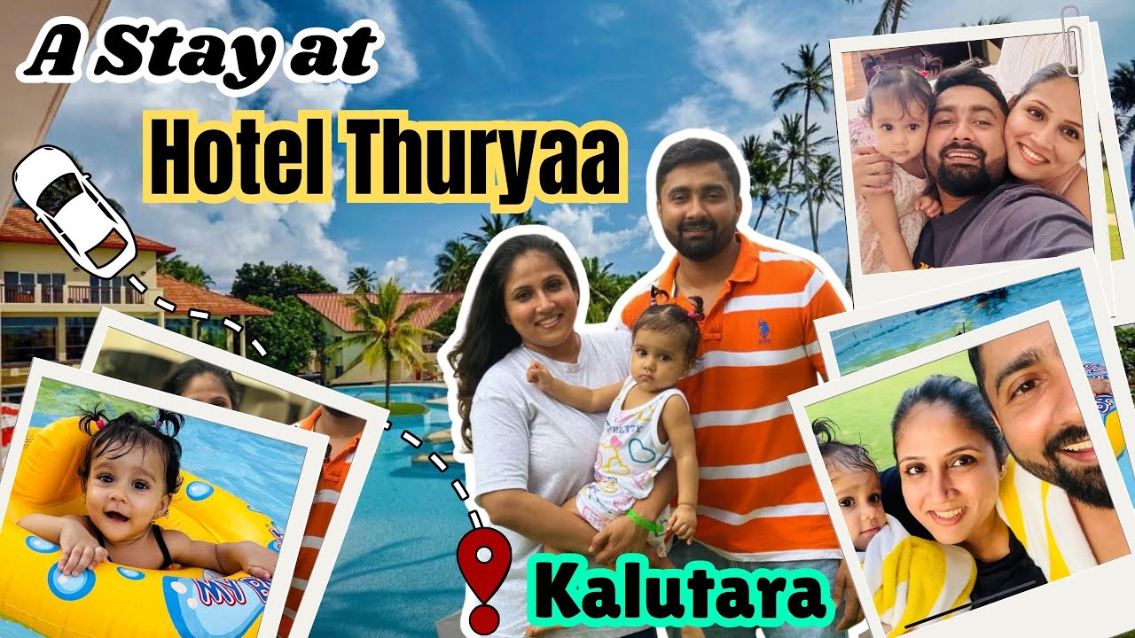 Hotel stay @ Thurya Kalutara | Krish and Hansi vlogs