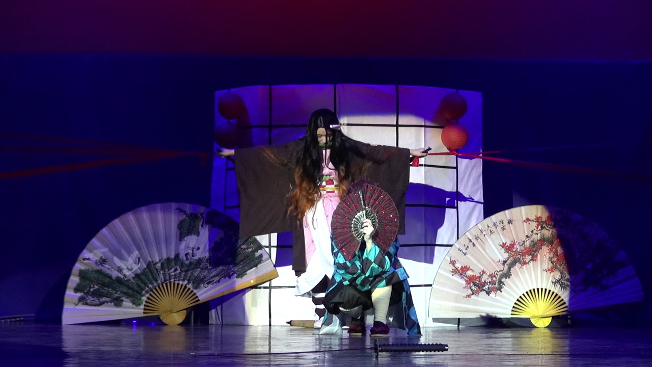 Сценка- Kimetsu no Yaiba-Четыре благородные истины — Про€вро€вро team — Москва