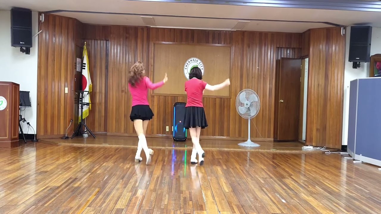 We're on our way 라인댄스 안무 line dance