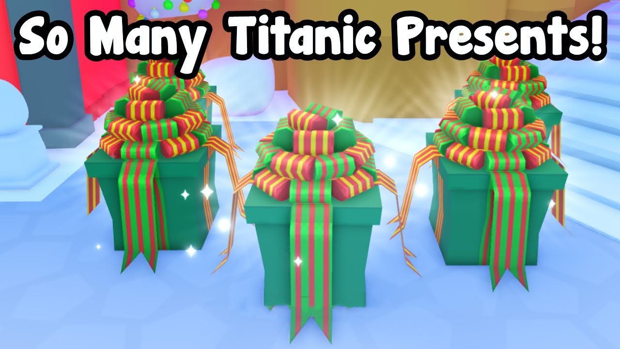 I Opened So Many Titanic Presents And Got These In Pet Simulator 99!