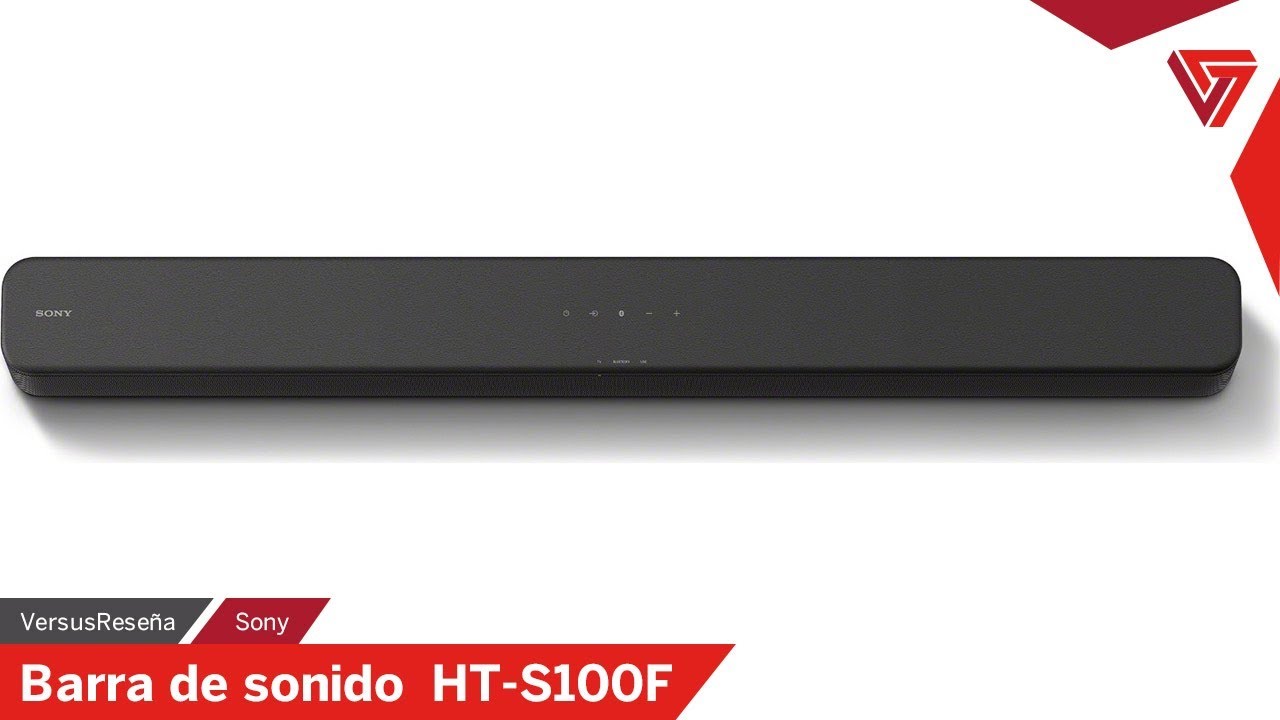 VersusReseña | Barra de sonido Sony HT-S100F