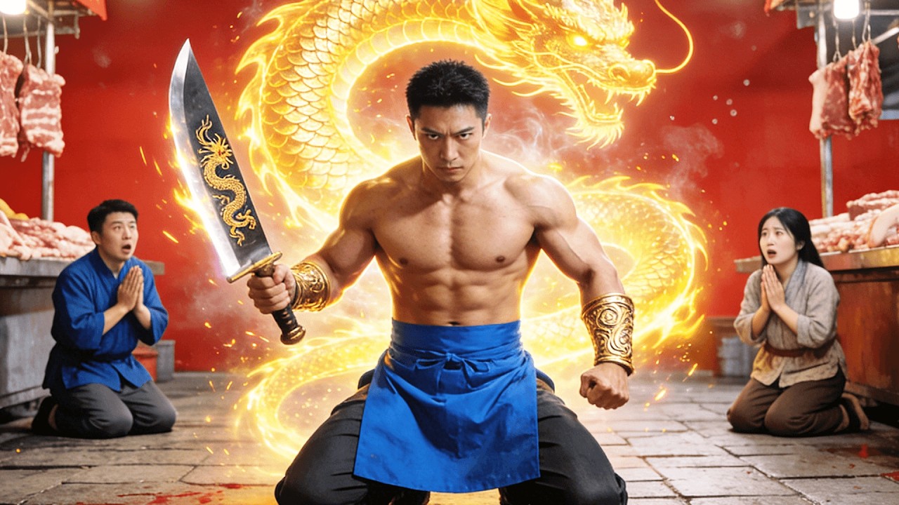 【FULL】Preman Hajar Orang Tua Tukang Daging, Tak Tahu Dia 'Dewa Perang'—Sekali Gerak, Semua Bersujud!