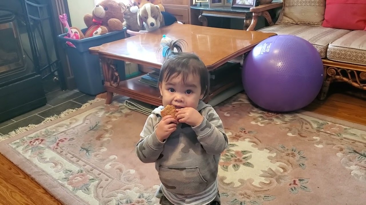 She gets used to hang with Mama now.