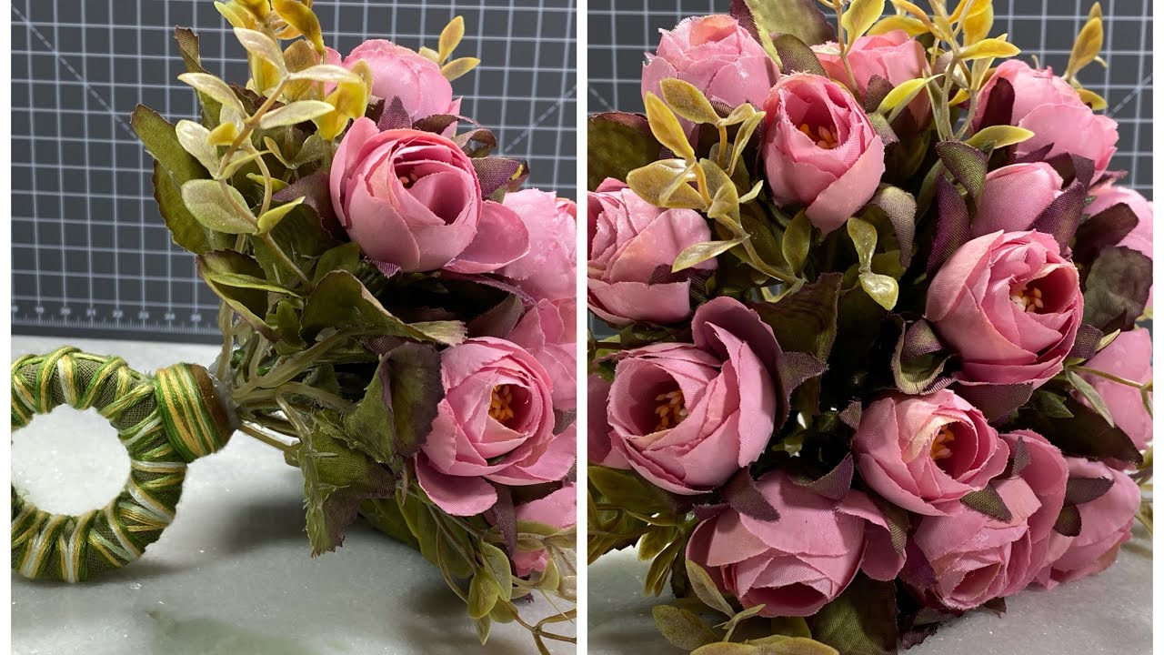 DIY | CURSO GRATUITO DE PORTA GUARDANAPOS | PRIMEIRA AULA, ARRANJO FLORAL!