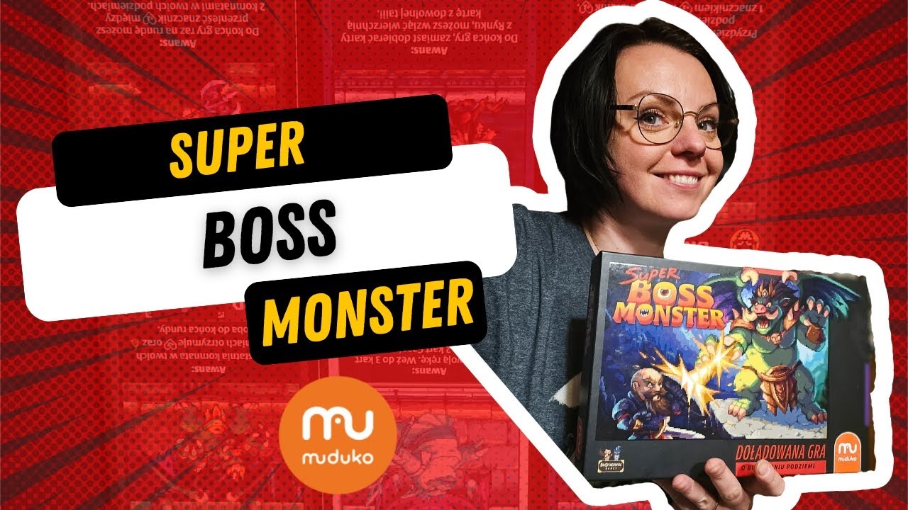 MadzioraGra #79 Super Boss Monster | Zasady gry | rozgrywka | moja opinia