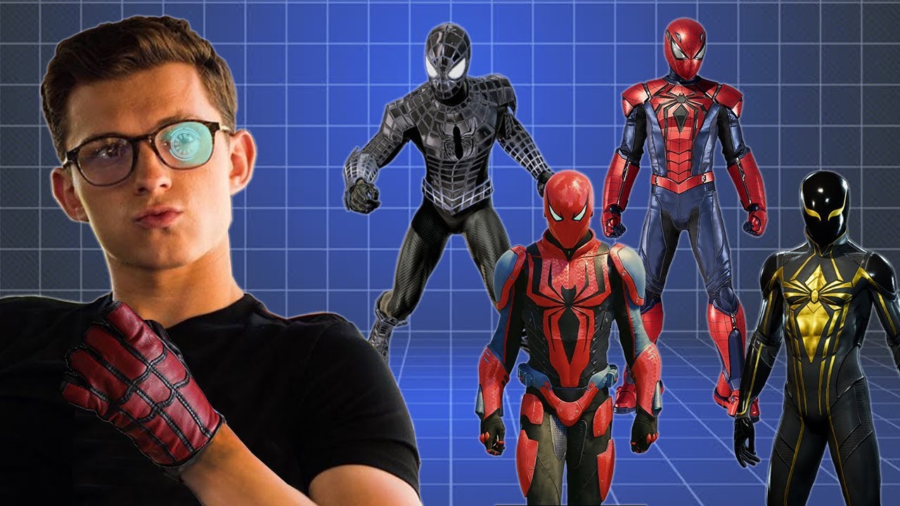 Top 10 Spider-Man Armors throughout the Spider-Verse! Updated with Far From Home & Spider-Man PS4