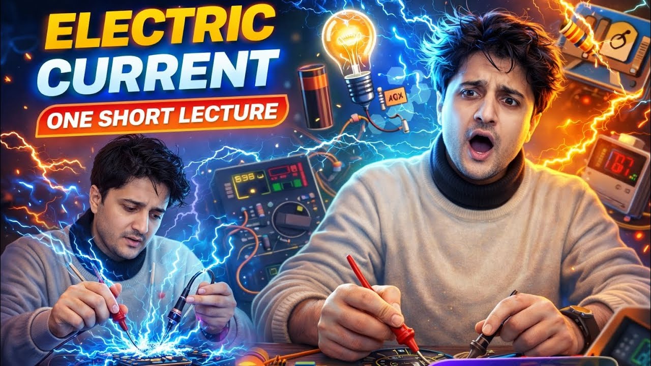 Electric Current One Shot Lecture | Ohm’s Law, Resistance & Resistivity | Class 12 Physics | Karamat