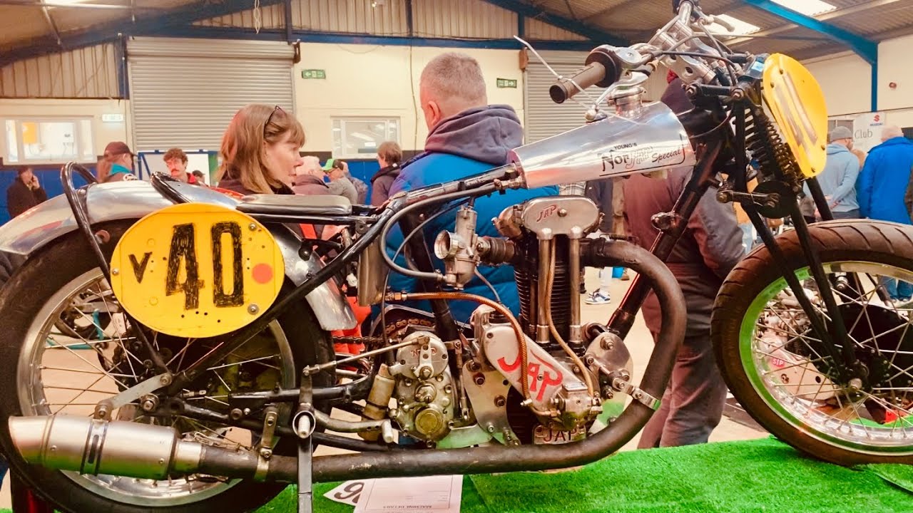 THE BRISTOL CLASSIC MOTORCYCLE Show a LOOK Around Bike Owner Club Stands at Bath & West Showground