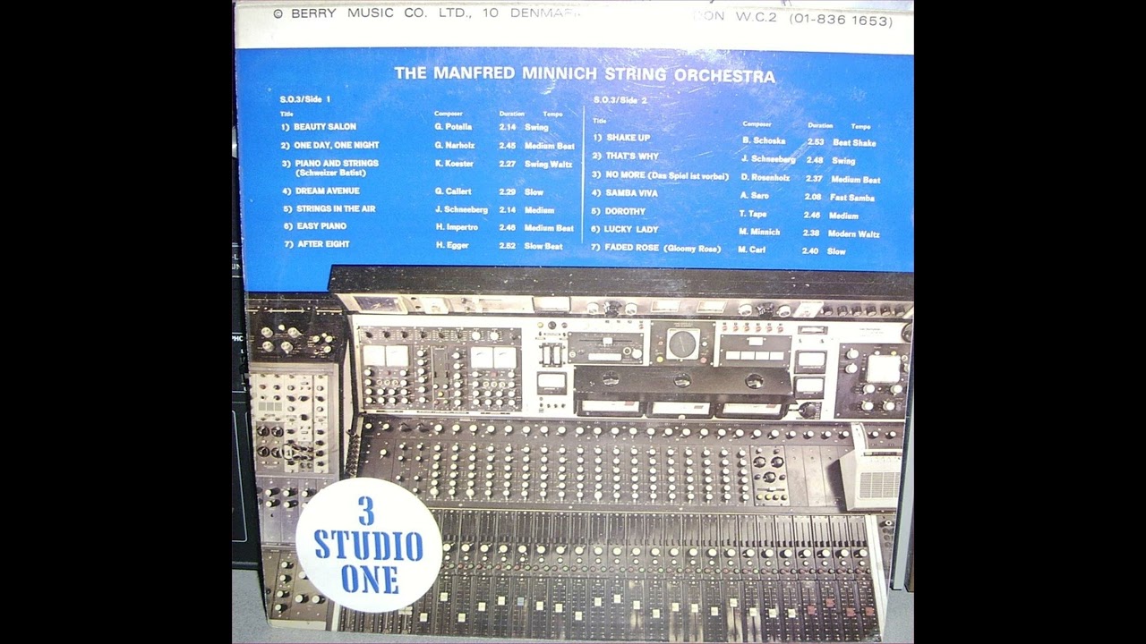 Studio One S O 03   The Manfred Minnich String Orchestra