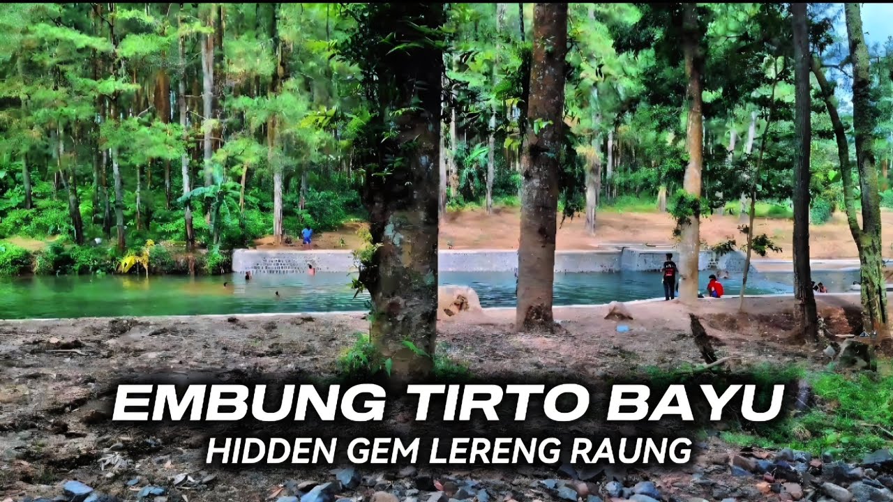 Embung Tirto Bayu | Alam Tenang Berair Hijau di Banyuwangi