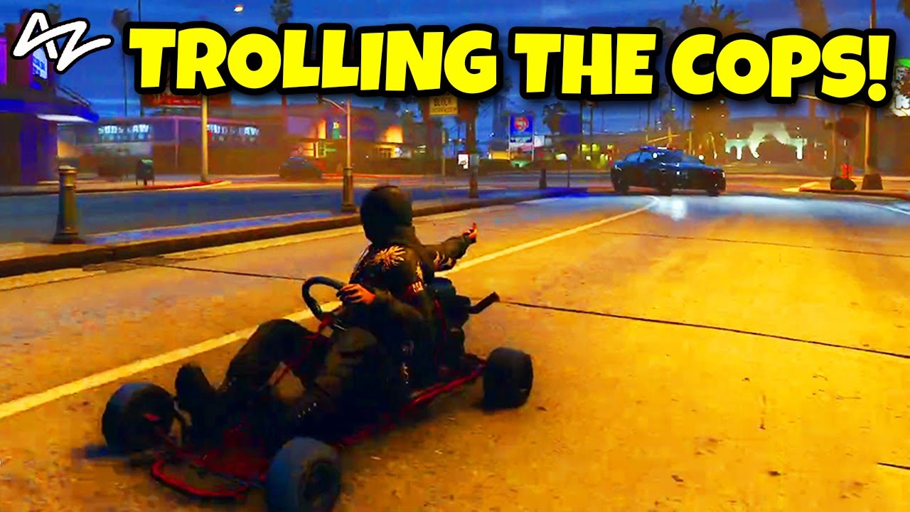 AnthonyZ TROLLS COPS On A GO-KART While Helping S+ Boost! | GTA 5 RP NoPixel