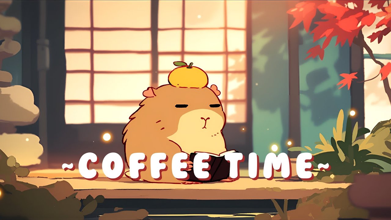 Capybara Music Channel | Calm Music for Focus & Study 🦫 🎮 ☕