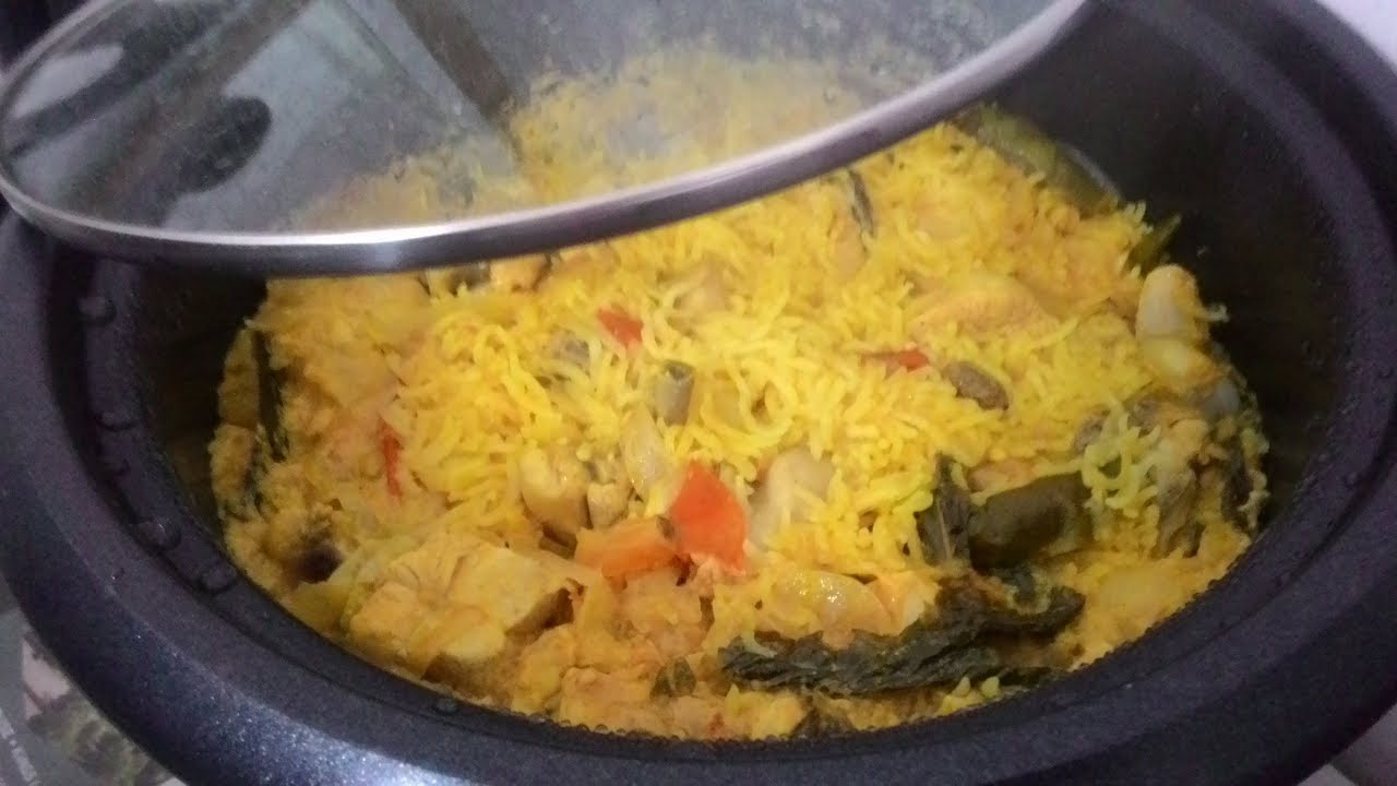 Chicken Biryani in Electric Rice Cooker