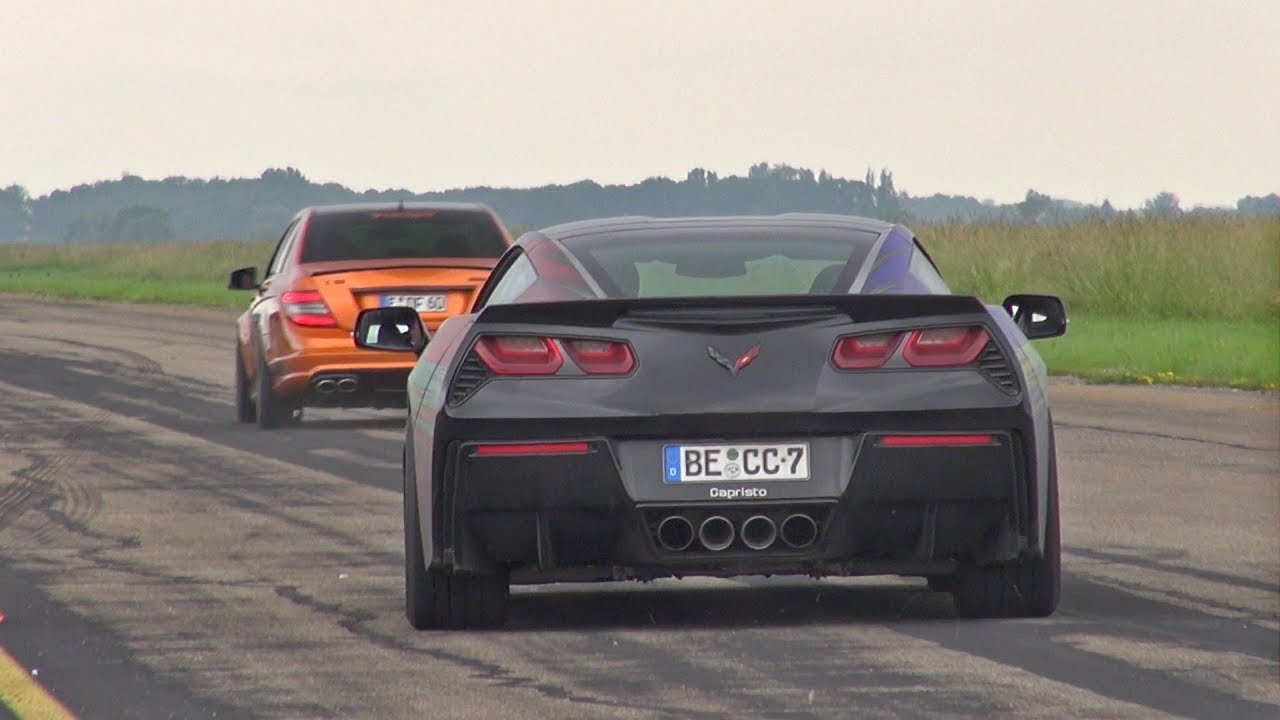INSANELY LOUD Chevrolet Corvette C7 w/ Capristo Exhaust!