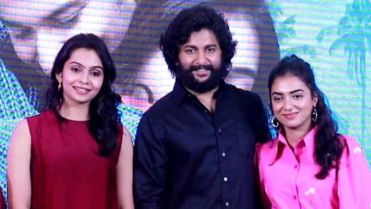 Natural Star Nani and Nazriya Nazim Visuals At Malayalam Press Meet | Ante Sundaraniki | DC