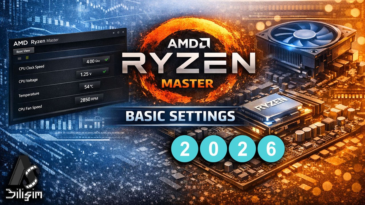 AMD Ryzen Master 2026 - Basic Mod Ayarları