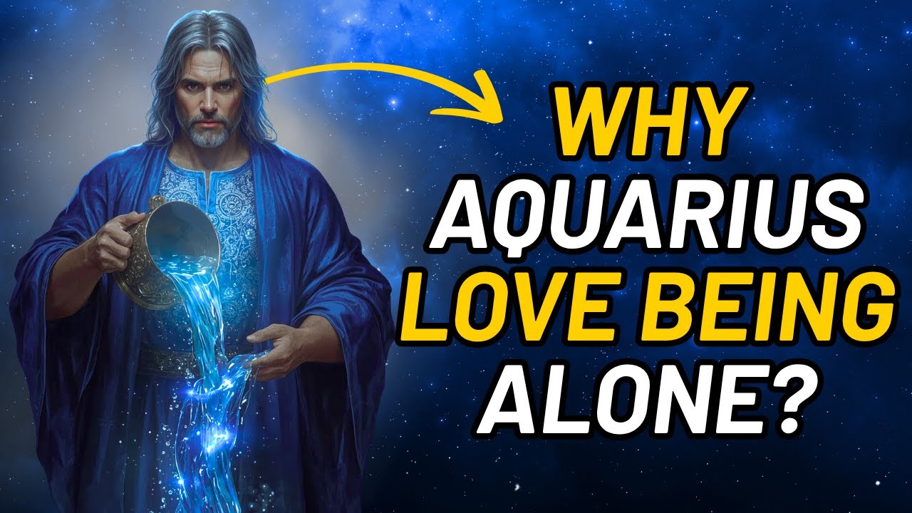 20 REASONS WHY AQUARIUS LOVE BEING ALONE ♒🧠 DO YOU FEEL THE SAME?