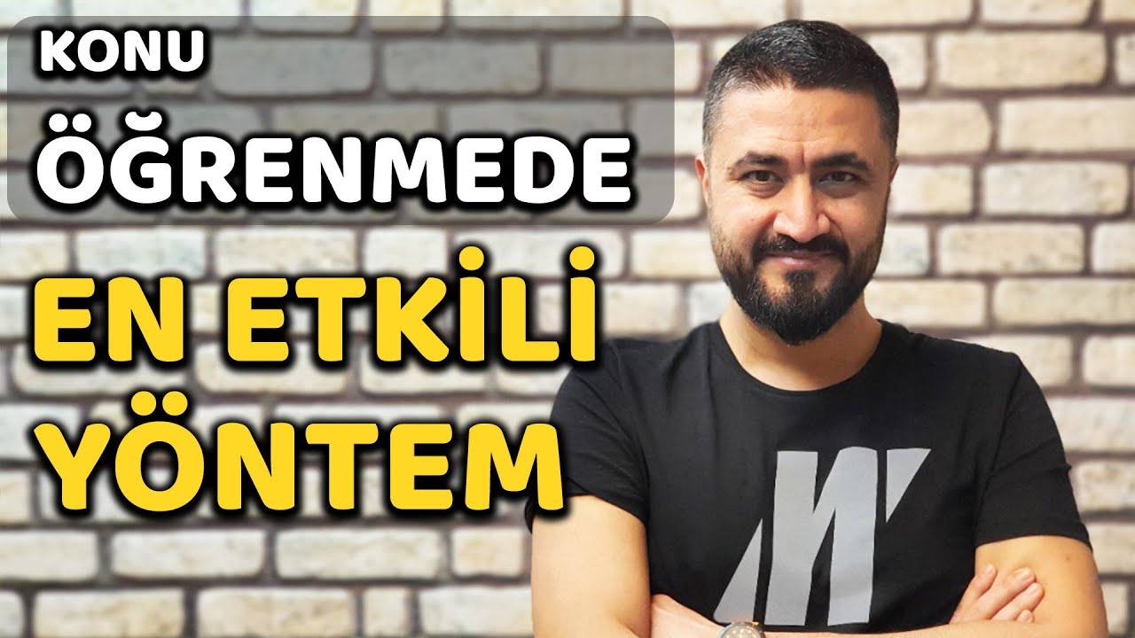 En iyi Konu Öğrenme Çalışma Tekniği | Rehber Matematik #motivasyon #koçumbenim