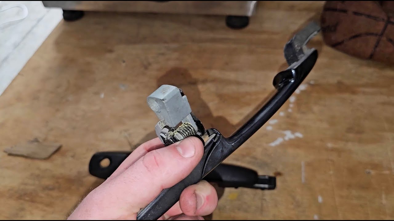 How to Remove & Replace Mazda 3 Exterior Outer Door Handle Hatch Sedan 2003-2008