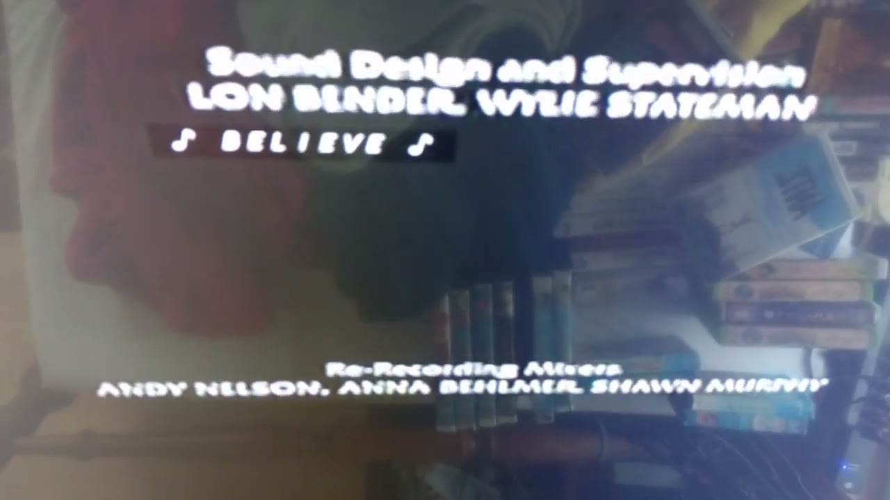 Closing To The Prince Of Egypt 1999 VHS (Version #1)