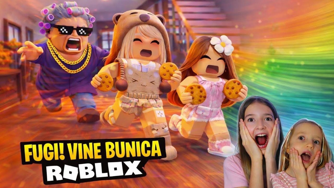 Am furat prăjituri de la BUNICA CEA REA pe ROBLOX 😱🍪