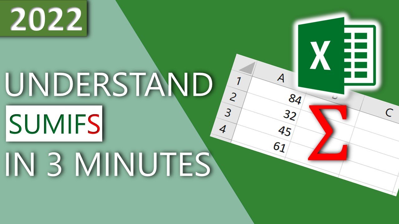 SUMIFS Function in Excel ✅ Multiple Criteria