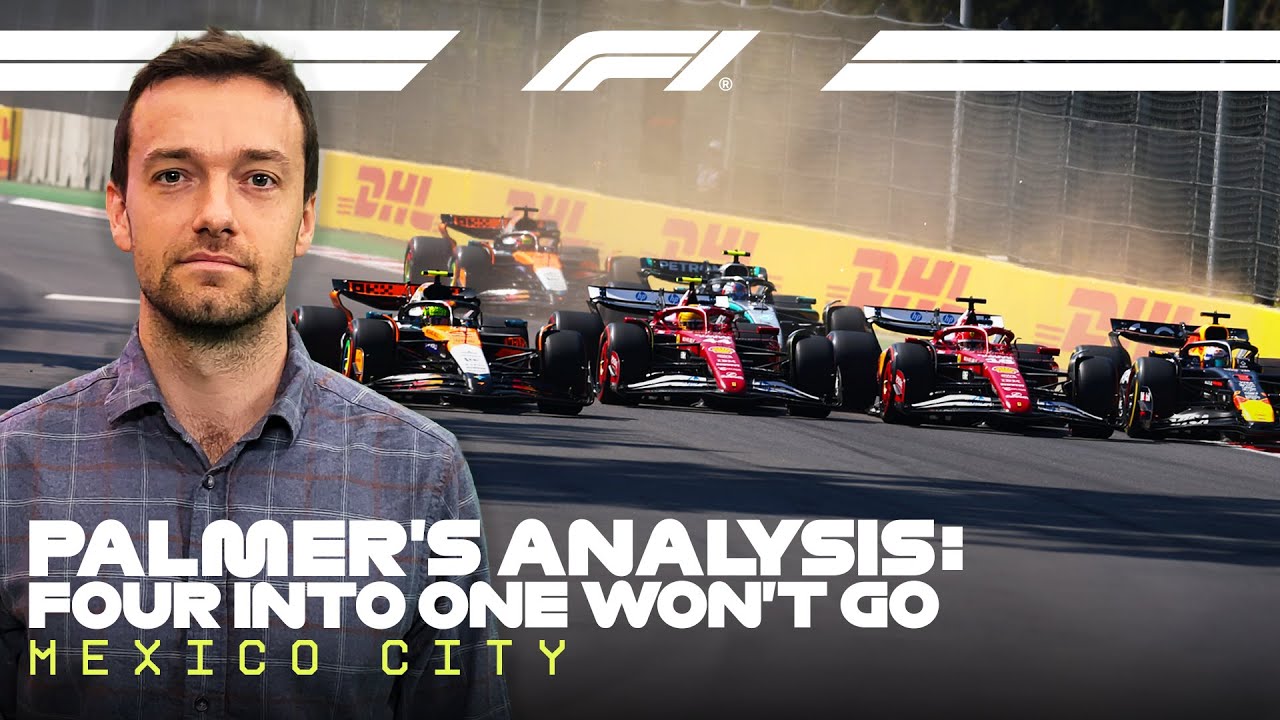 The Wild Four-Way Fight To Turn 1 In Mexico | Jolyon Palmer’s F1 TV Analysis