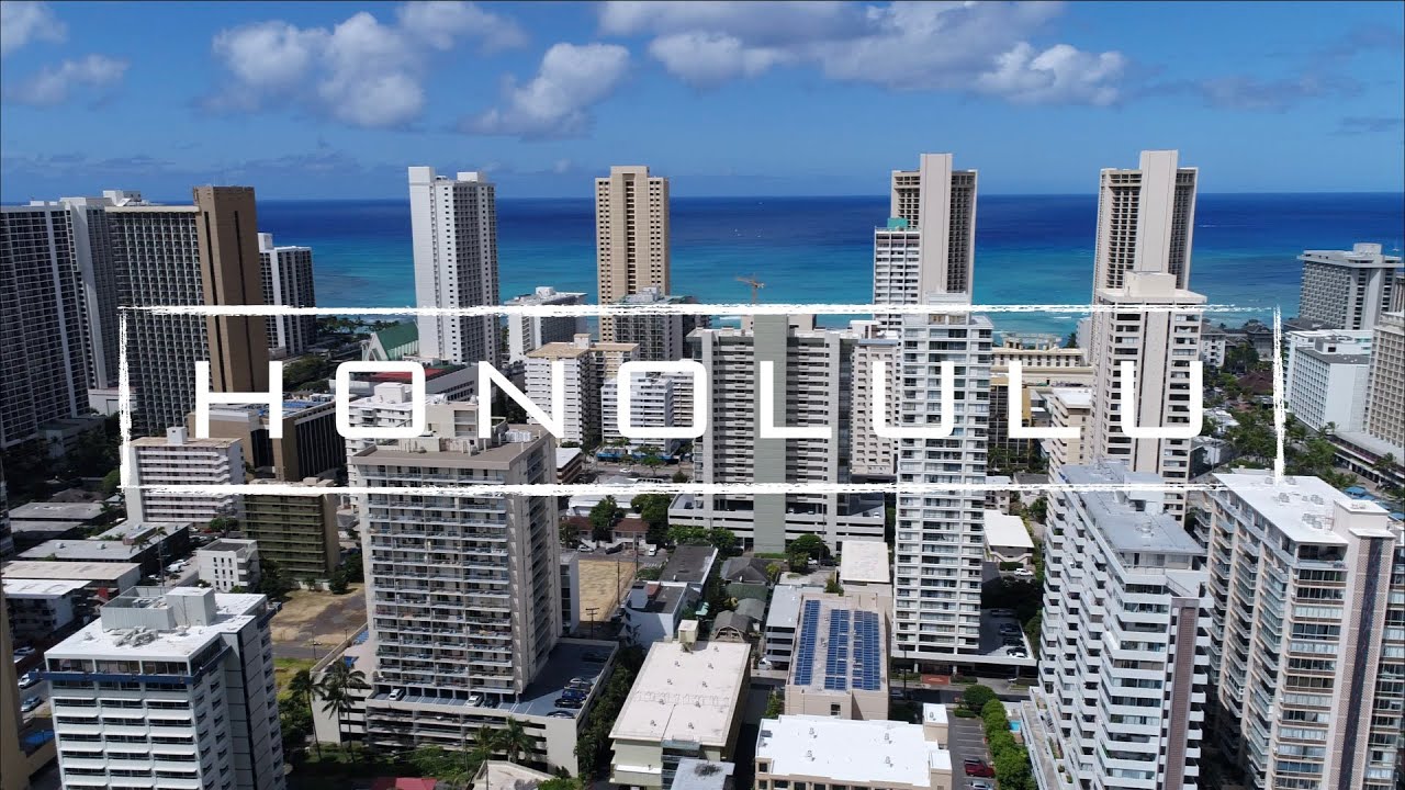 Honolulu, Hawaii | 4K Drone Footage