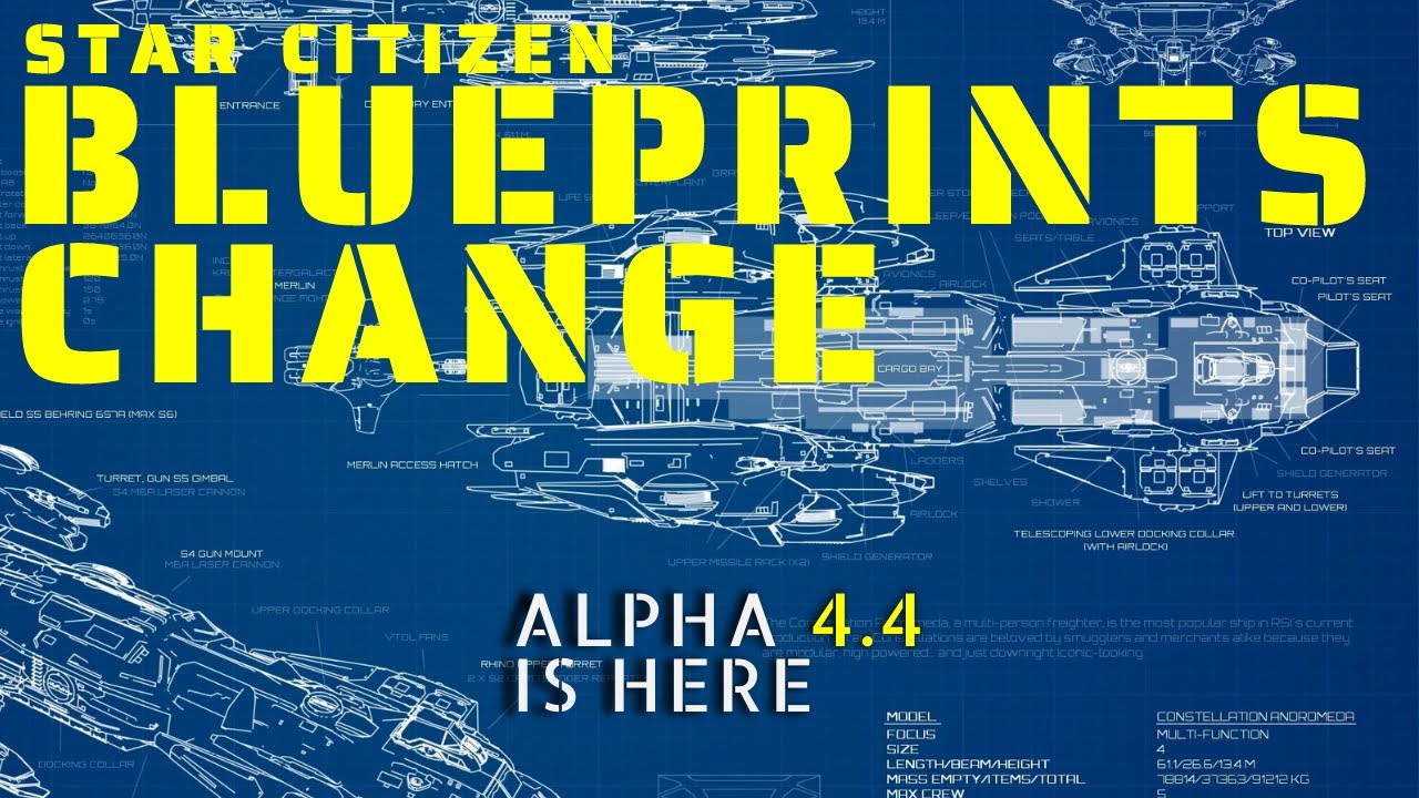 Чертежи изменят ВСЕ в Star Citizen!