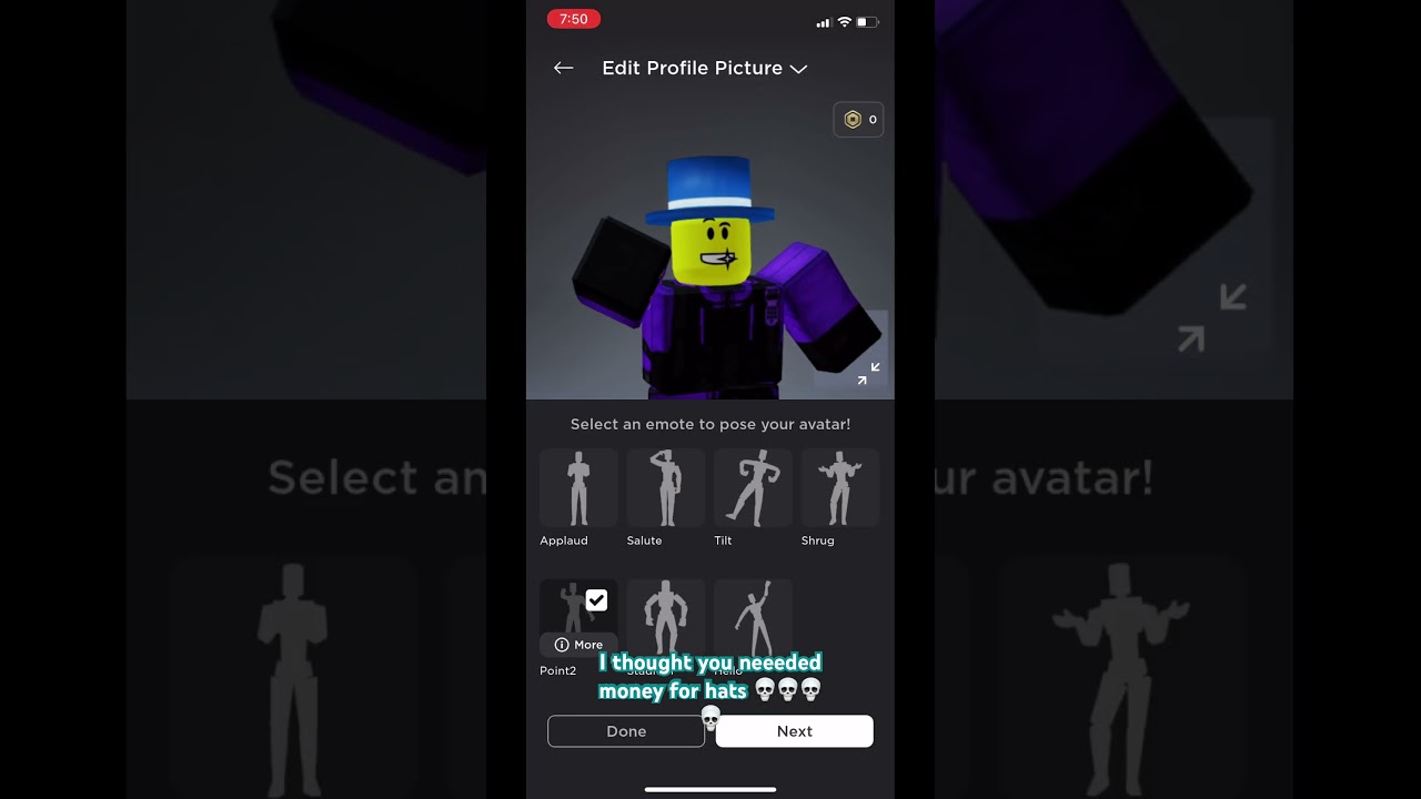 HOW TO GET FREE ROBLOX HATS #roblox #free #tricks