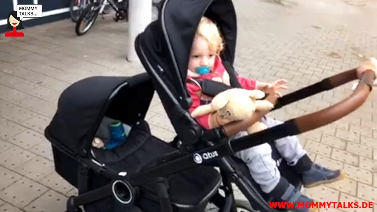 Bewertung Video über den DuetPro Kinderwagen von Qtus mit Mama Kristin
