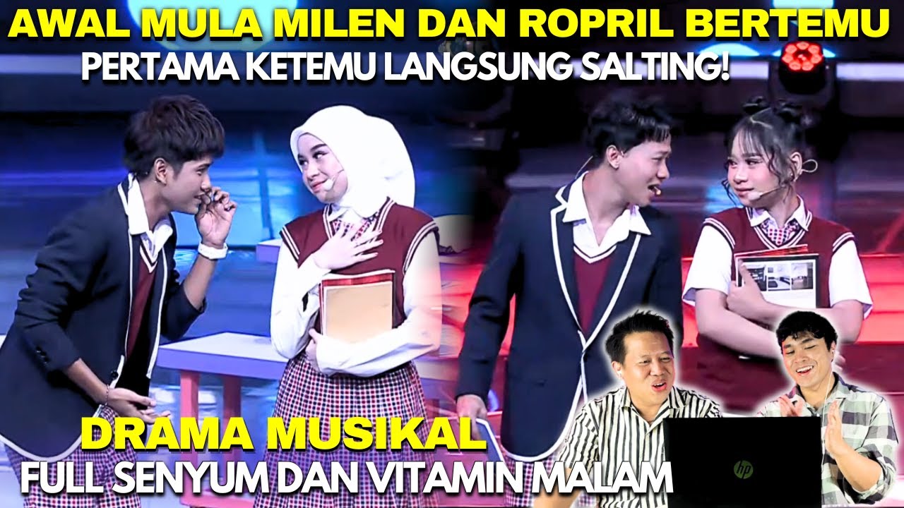 Auto Salting! Dramus Valen Mila dan April Robi Pertama Kali Bertemu | Mega Konser Drama Musikal