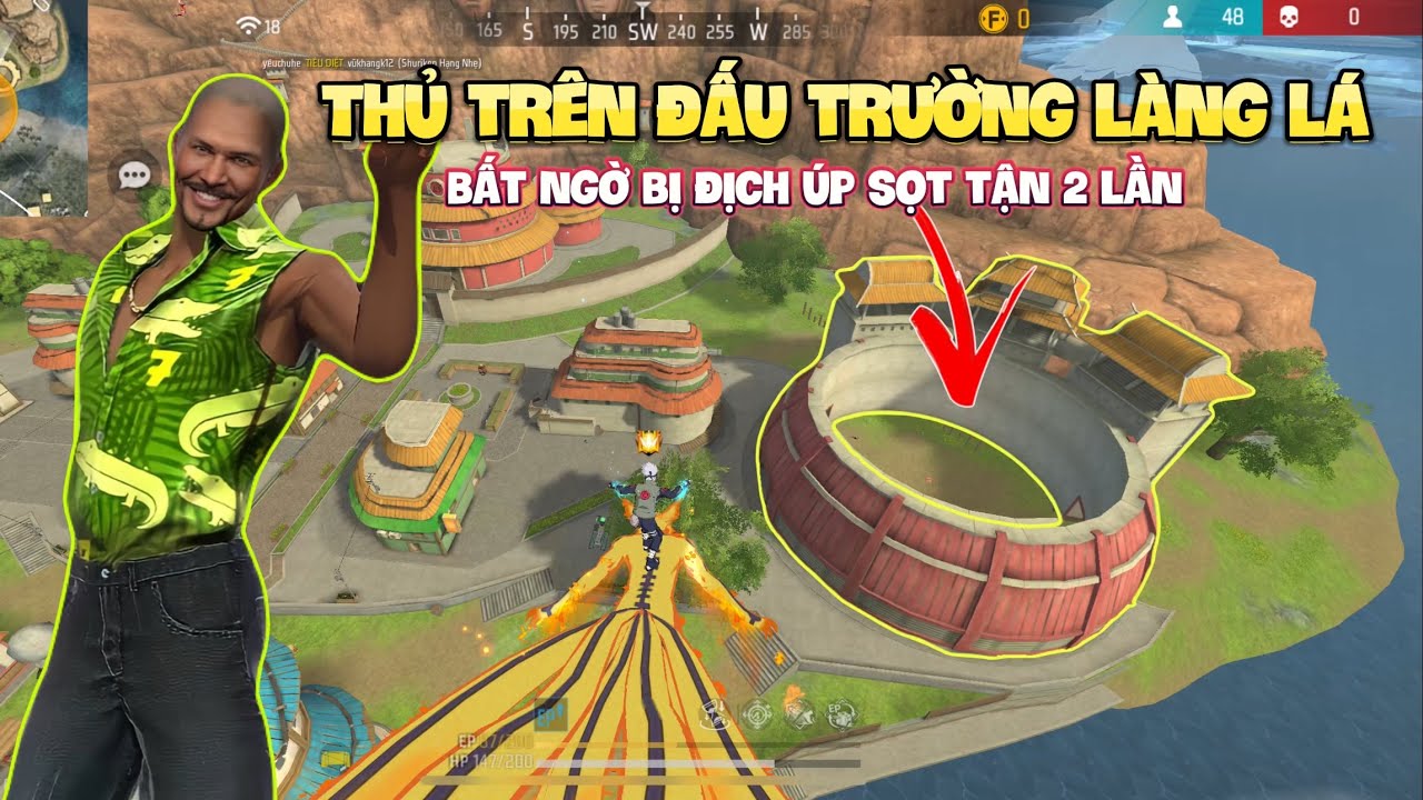 Tôi Đã Thủ Trên Đấu Trường của Làng Lá Này Trong Suốt Trận Đấu !