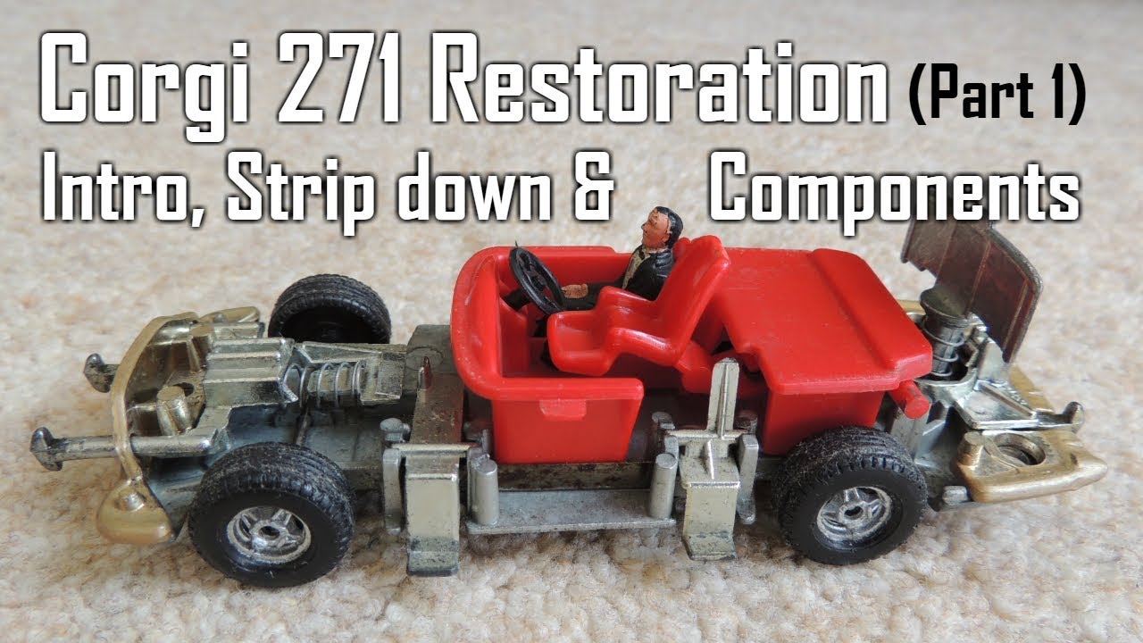 Corgi 271 James Bond Aston Martin DB5 Restoration - Part 1