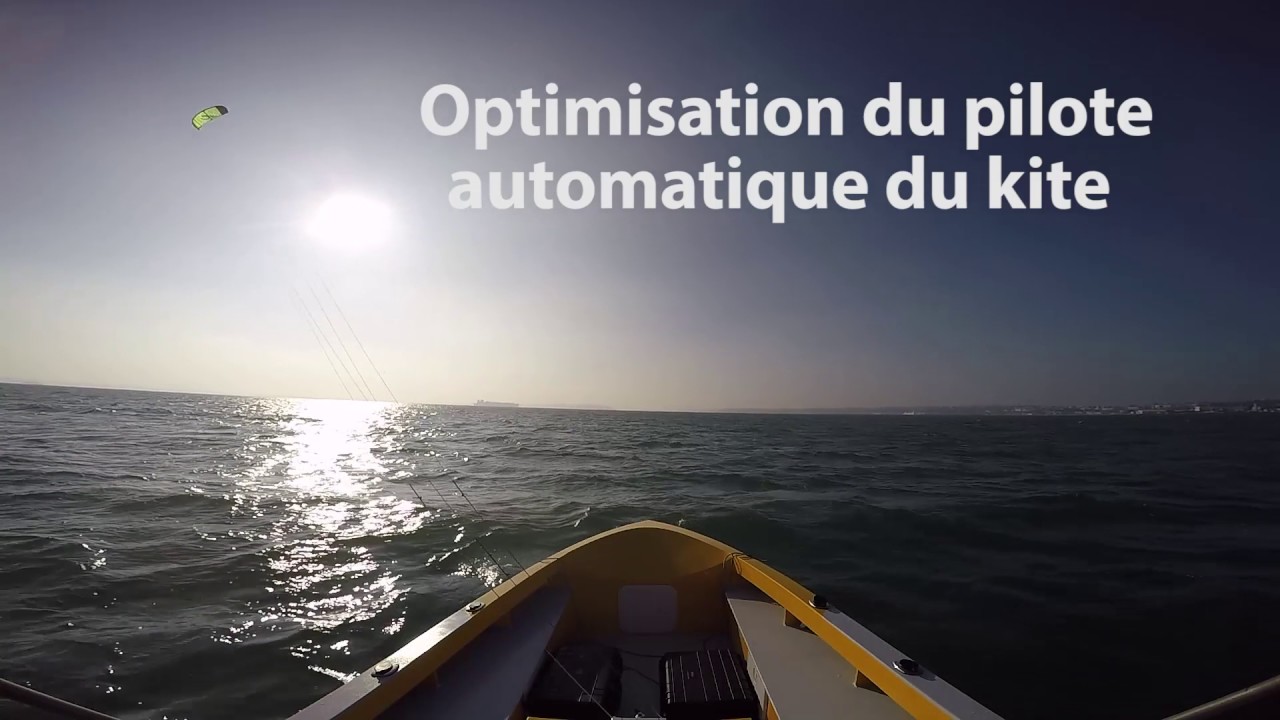 Navire expérimental KiteLab : les essais de traction par Kite débutent.