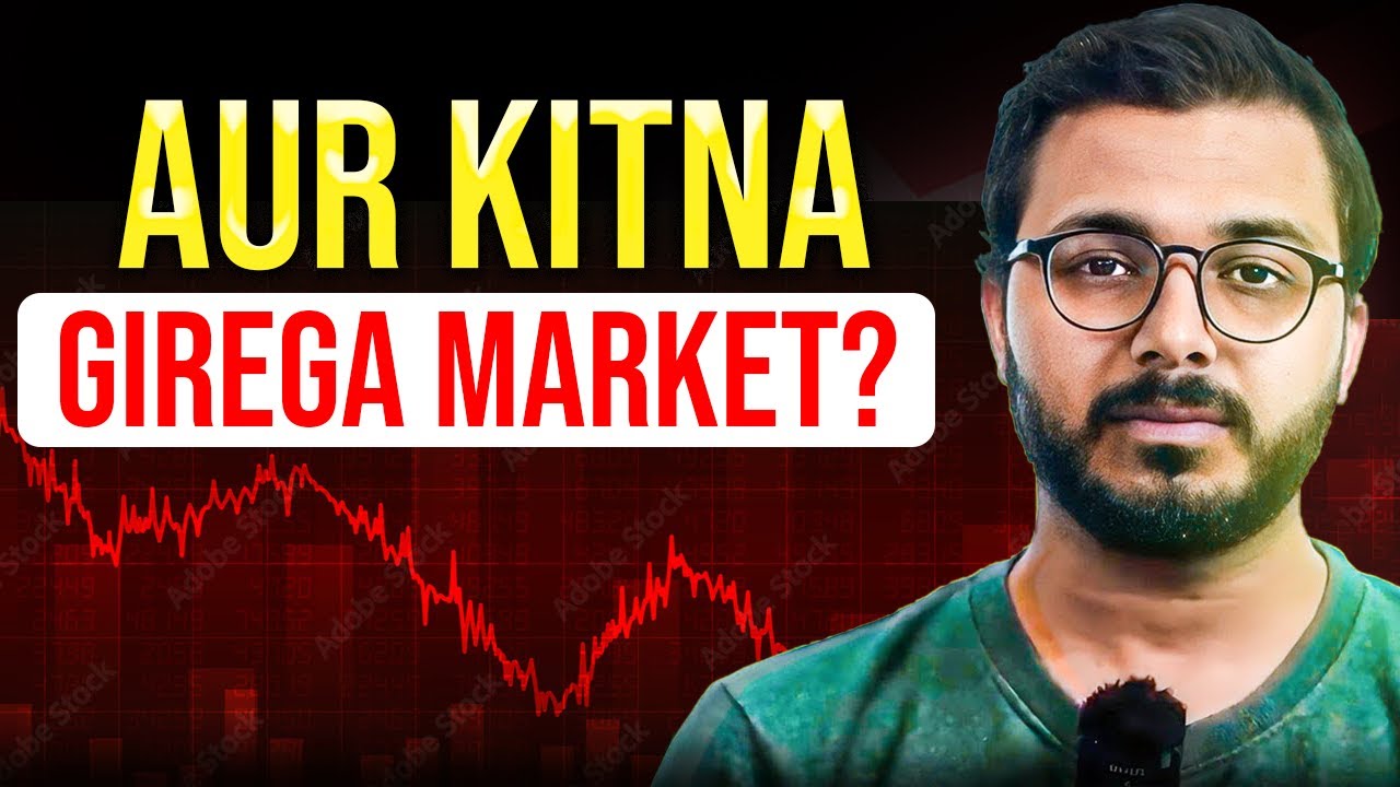 STOCK MARKET CRASH | Portfolio down | 4 reasons for crash | Midcap & Smallcap | Nifty & Bank nifty