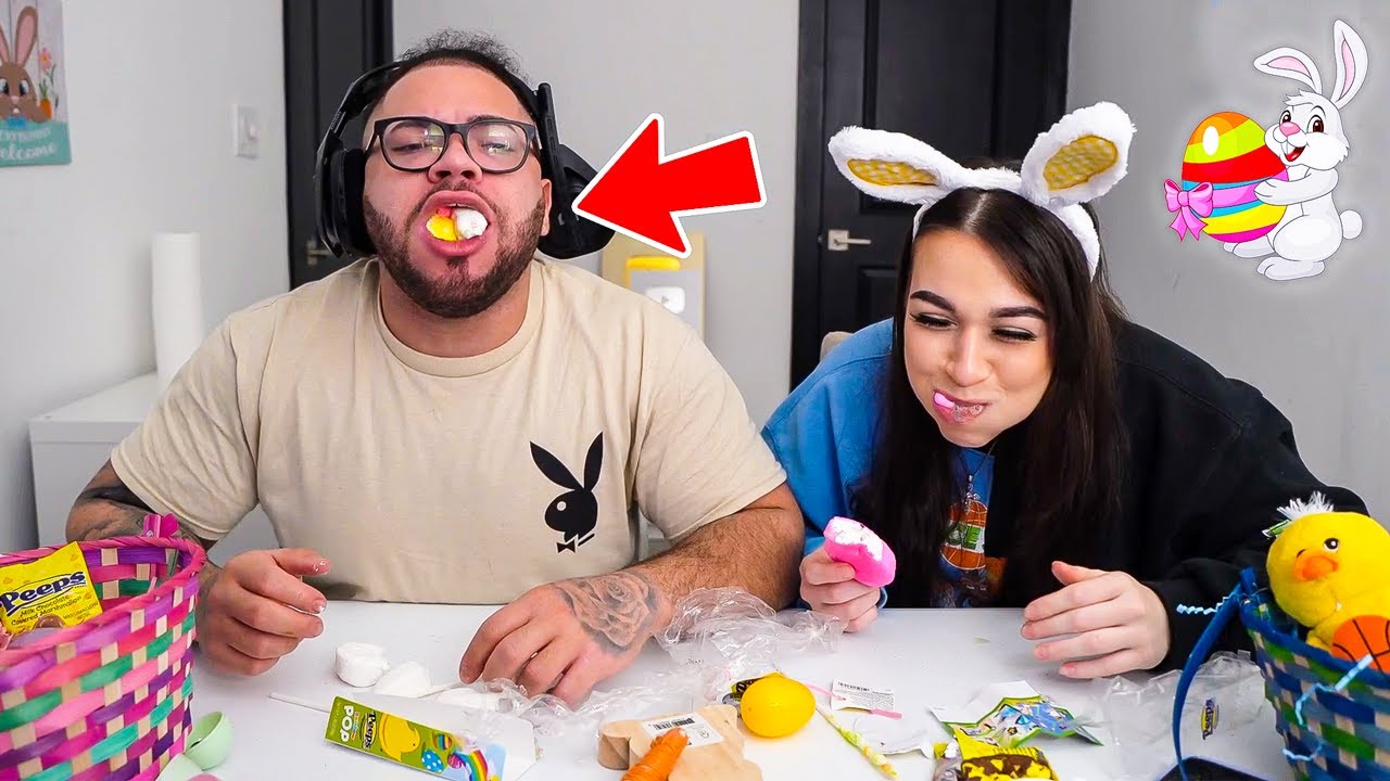 MindOfRez and Girlfriend Make EASTER BASKETS for Each Other!