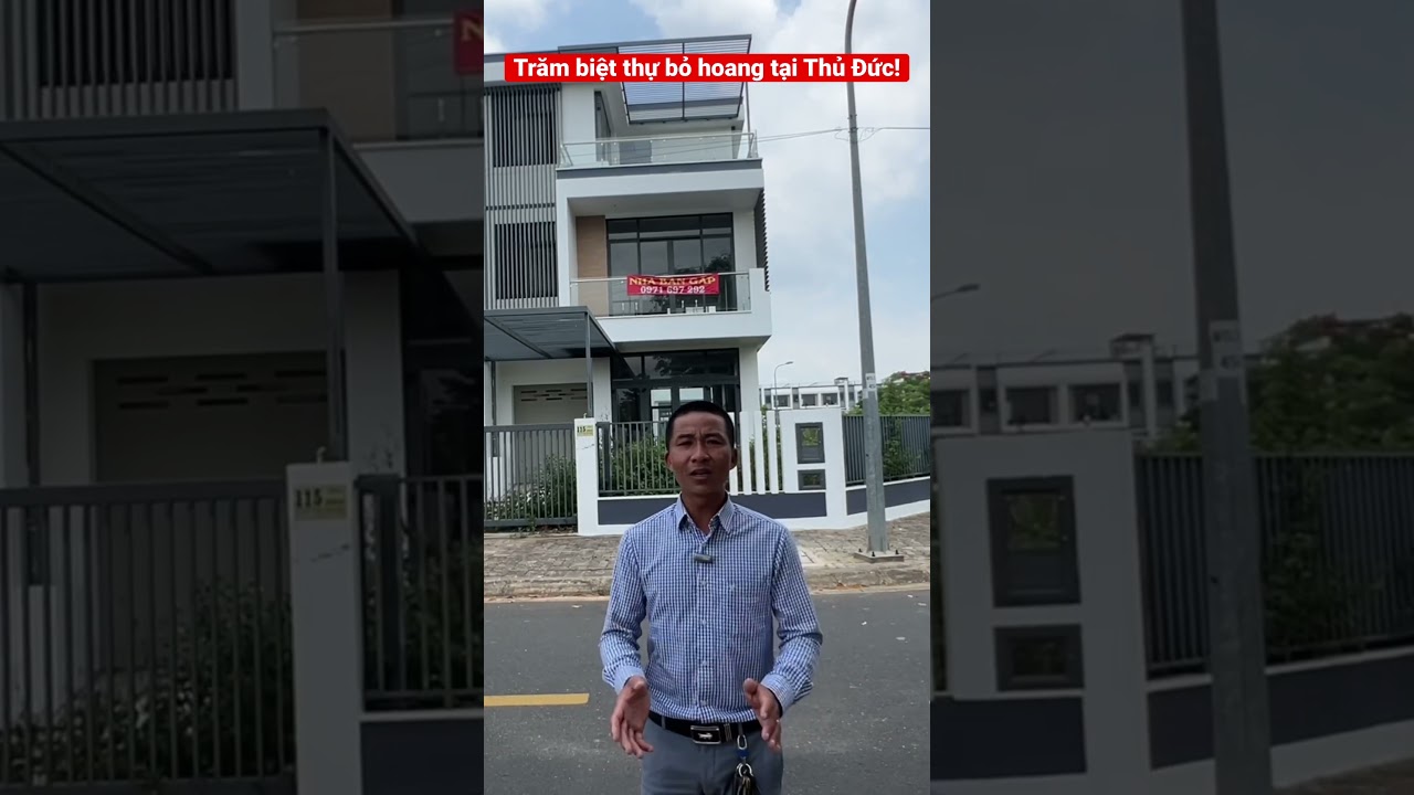 Trăm biệt thự bỏ hoang tại Thủ Đức #batdongsannhabe #đất #nh&agrave; #b&aacute;n #property #realestate