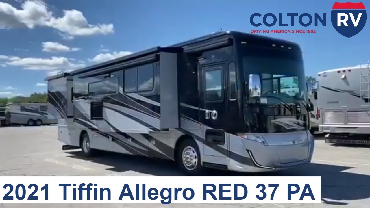 Quick Look 2021 Tiffin Allegro RED 37 PA Class A Diesel Pusher