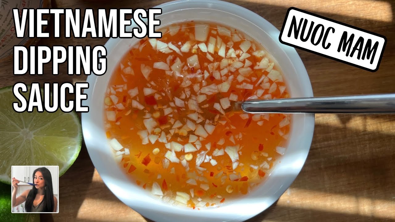 🥣 Authentic Vietnamese Dipping Sauce Recipe - Nuoc Mam / Nuoc Cham | Rack of Lam