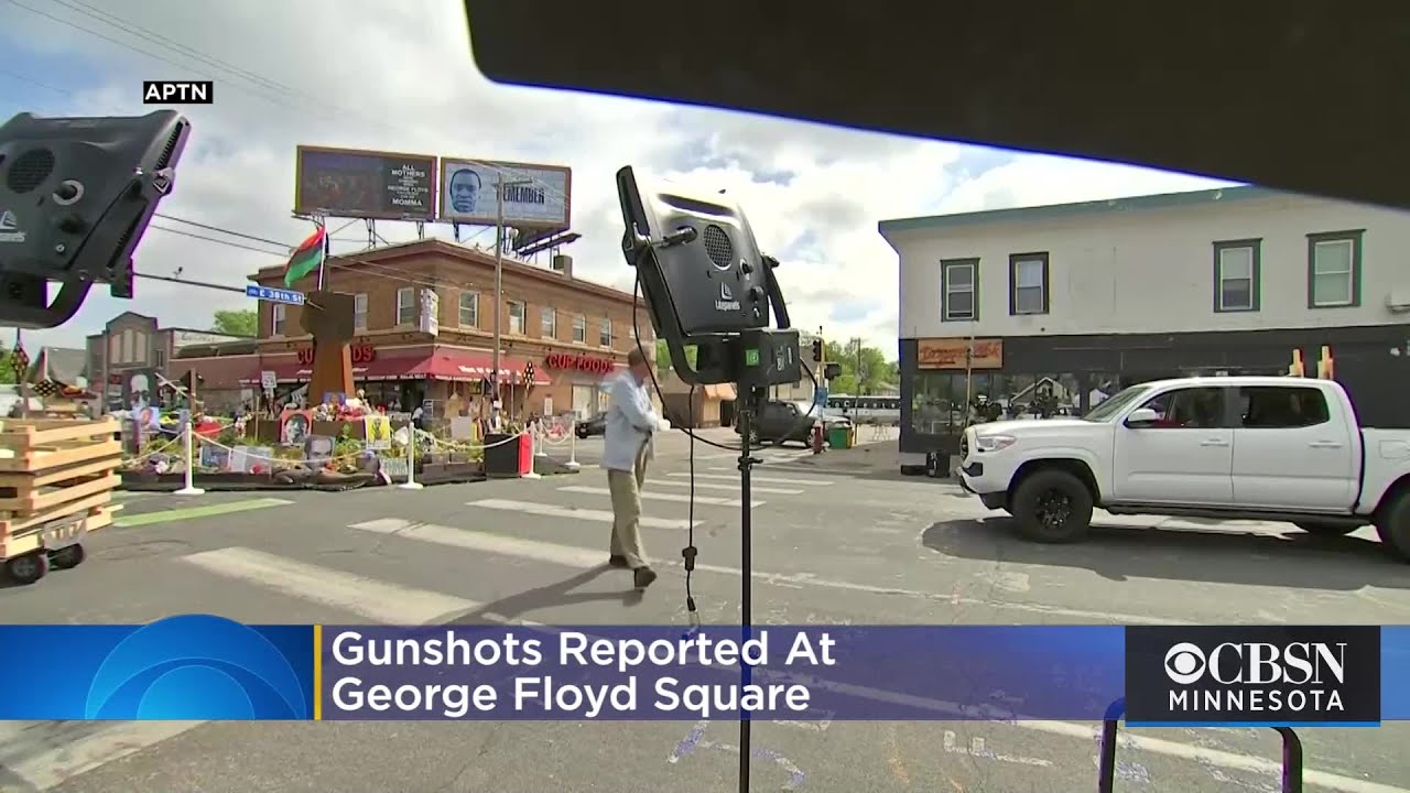 Gunshots Reported At George Floyd Square; Wounded Person Arrives At Hospital Minutes Later