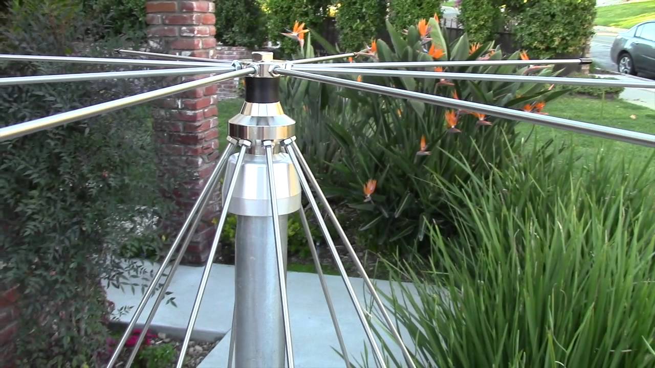 AE6LX Installs a Jetstream Discone VHF/UHF Antenna